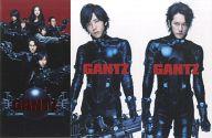 【中古】ポストカード(女性) 二宮和也＆松山ケンイチ他 ポストカード(3枚セット) 「映画 GANTZ」 前売券購入特典