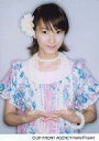 【中古】生写真(ハロプロ)/アイドル/モーニング娘。 モーニング娘。/藤本美貴 /上半身・衣装白・ピンク・緑の花柄・両手パー/公式生写真
