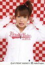 【中古】生写真(ハロプロ)/アイドル/モーニング娘。 モーニング娘。/辻希美/上半身・パーカー白・両手耳・背景赤.ピンク/公式生写真