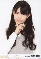 【中古】生写真(AKB48・SKE48)/アイドル/SKE48 松本梨奈/上半身/｢キスだって左利き｣発売記念握手会限定生写真