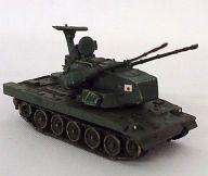 【中古】食玩 ミニカー 067.陸上自衛隊87式自走対空砲 単色迷彩 「ワールドタンクミュージアム シリーズ04」