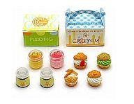 【中古】食玩 トレーディングフィギュア 9.こだわりシュー＆とろ〜りプリン 「ぷちサンプルシリーズ ぜ..