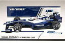 【中古】ミニカー 1/43 AT＆T ウイリアムズ トヨタ FW31 中嶋一貴 2009 400090017