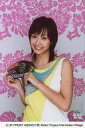 【中古】生写真(ハロプロ)/アイドル/モーニング娘。 モーニング娘。/藤本美貴/上半身・衣装青.グレー.黄色・両手ヤシの実・背景ピンク・Alo-Hello・ポストカードサイズ/公式生写真
