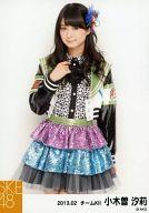 【中古】生写真(AKB48・SKE48)/アイドル/SKE48 小木曽汐莉/膝上・右手胸元/2013.02/公式生写真