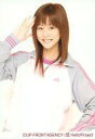 【中古】生写真(ハロプロ)/アイドル/モーニング娘。 モーニング娘。/新垣里沙/腰上・ジャージピンクグレー・右手パー・左手腰・背景白/公式生写真