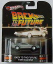 【中古】ミニカー 1/64 BTTF Time Machine 「Hot WHeeLS RETRO ENTRTNMNT/バック・トゥ・ザ・フューチャー」 [X8924]