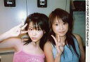 【中古】生写真(ハロプロ)/アイドル/モーニング娘。 モーニング娘。/田中れいな・高橋愛/横型・上半身・衣装ピンク・水色・右手ピース/公式生写真