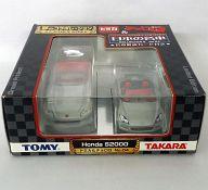 【中古】ミニカー ホンダ S2000(シルバー) 2台セット 「トミカ＆チョロQ 日本の名車 No.4」 トイズドリームプロジェクト限定