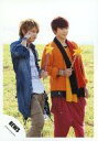 【中古】生写真(ジャニーズ)/アイドル/NEWS NEWS/増田貴久・手越祐也/膝上・右向き・星型ステッキ・手越右手顔/公式生写真