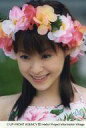 【中古】生写真(ハロプロ)/アイドル/Hello! Project 松浦亜弥/顔アップ・衣装ピンク・花輪・背景緑・Alo-Hello・ポストカードサイズ/公式生写真