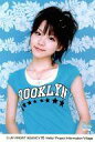 【中古】生写真(ハロプロ)/アイドル/モーニング娘。 モーニング娘。/田中れいな/上半身・衣装水色・首傾げ・背景水色・花柄・ポストカードサイズ/Alo-Hello