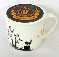 【中古】マグカップ・湯のみ(キャラクター) ミッキーマウス(猫) ふた付マグカップC 「当りくじ 〜ディズニーコレクション〜ハロウィーンシリーズ」 ふた付きマグカップ賞