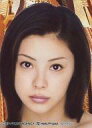 【中古】生写真(ハロプロ)/アイドル/Hello! Project Hello! Project/松浦亜弥/顔アップ・背景金・黄色・トレカサイズ/公式生写真