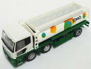 【中古】鉄道模型 1/150 日産ディーゼル クオン ジャパンエナジー 16klタンクローリー(ホワイト×グリーン) 「ザ・トラックコレクション 第3弾」 ディ...