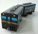 【中古】ミニカー チョロQ 阿蘇カルデラ観光列車 あそ1962 DC28/DC58 2両セット(ブラック×ゴールド) JR九州20周年記念
