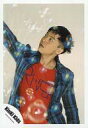 【中古】生写真(ジャニーズ)/アイドル/Kinki Kids Kinki Kids/堂本剛/上半身・上着青チェック・インナー赤・シャボン玉/公式生写真