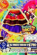 【中古】アイカツDCD/プレミアムレア/ボトムス/Swing ROCK/クール/2014シリーズ 第1弾 14 01-15[プレミアムレア]：ミュージカルスコーピオンスカート/音城セイラ