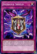 【中古】遊戯王/N/罠/英語版/Shadow Specters SHSP-EN072[N]：Intrigue Shield/陰謀の盾
