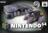 【中古】ニンテンドウ64ハード ニンテンドー64本体 (クリアブラック)