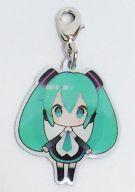 【中古】キーホルダー・マスコット(キャラクター) 初音ミク(ノーマル) 「初音ミク メタルチャームコレクションB」 ファミリーマート限定