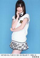【中古】生写真(AKB48・SKE48)/アイドル/HKT48 安陪恭加/HKT48×B.L.T.2013 09-SKYBLUE17/095-A