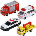 【中古】ミニカー 緊急車両セット5(4台セット) 「トミカギフト」