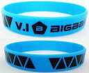 【中古】アクセサリー(非金属)(男性) V.I(ブルー) オリジナルBIGBANGシリコンバンド ローソンキャンペーン品