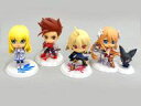 【中古】トレーディングフィギュア 単品 ロイド＆コレット＆エミル＆マルタ ちびきゅんキャラセット 「PS3ソフト テイルズ オブ シンフォニア ユニゾナントパック ララビットマーケット特装版」 同梱品