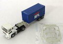【中古】鉄道模型 1/150 三菱ふそう新型スーパーグレート + APL 40ft ドライコンテナ(ネイビー) 「ザ・トレーラーコレクション 第4弾」 ディスプレイモデル