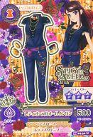 【中古】アイカツDCD/ノーマル/トップス＆ボトムス/SPICY AGEHA/セクシー/2014シリーズ 第4弾 14 04-32[ノーマル]：レディオンブルオールインワン/紫吹蘭