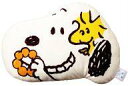 【中古】クッション 抱き枕 本体(キャラクター) 単品 スヌーピー(ポンデリング) フェイスクッション 「ミスタードーナツ×PEANUTS(SNOOPY) ミスド福袋2014 2100円福袋」