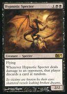 【中古】マジックザギャザリング/英語版/R/黒/基本セット2010 100/249 R ：【M10】Hypnotic Specter/惑乱の死霊