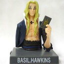 【中古】文房具 バジル・ホーキンス(メモスタンド) 「ワンピース つながる!マスコットデスクツールコレクション」 三ツ矢サイダーキャンペーン第2弾