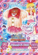 【中古】アイカツDCD/キャンペーンレア/トップス/Angely Sugar/キュート/2014シリーズ 第5弾 14 05-CP01[キャンペーンレア]：クラシカルボーダーブラウス/星宮いちご