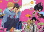 【中古】クリアファイル 支倉＆健介(背景/ピンク)/集合 A6クリアファイル 「ひとりじめマイヒーロー」 アニメイト gateauフェア 購入特典