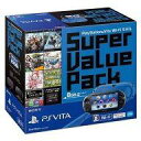 【中古】PSVITAハード PSVita本体 スーパーバリューパック ブルー ブラック Wi-Fiモデル PCH-2000