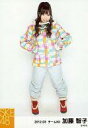【中古】生写真(AKB48・SKE48)/アイドル/SKE48 加藤智子/全身・両手腰・「2012.03」/SKE48 2012年3月度 個別生写真「スノーボード」