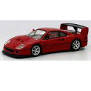 【中古】ミニカー 1/64 Ferrari F40 GTE(レッド) ケース＆ベース付 組立キット KS07049A3