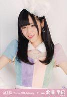 【中古】生写真(AKB48・SKE48)/アイドル/AKB48 北澤早紀/上半身・両手腰/劇場トレーディング生写真セット2014.February