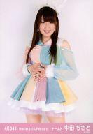 【中古】生写真(AKB48・SKE48)/アイドル/AKB48 中田ちさと/膝上・指組み/劇場トレーディング生写真セット2014.February