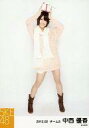 【中古】生写真(AKB48・SKE48)/アイドル/SKE48 中西優香/全身・両手でプレゼント箱頭の上/SKE48 2012年2月度 個別生写真 「2012....