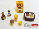 【中古】食玩 トレーディングフィギュア たっぷりホームアイスセット 「ミニコレ おうちでアイス」