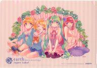 【中古】クリアファイル 単品 初音ミク＆鏡音リン レン＆巡音ルカ B5クリアファイル 「初音ミク×earth music＆ecology Japan Label ミク リンレン袋」 限定ノベルティグッズ