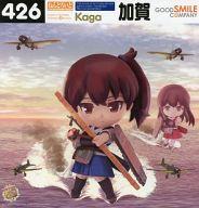 【中古】フィギュア [特典付き] ねんどろいど 加賀 「艦隊これくしょん〜艦これ〜」 GOODSMILE ONLINE SHOP限定