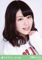 【中古】生写真(乃木坂46)/アイドル/乃木坂46 伊藤かりん/バストアップ・メンズパーカー/「2014.May」会場限定生写真