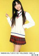【中古】生写真(AKB48・SKE48)/アイドル/NMB48 肥川彩愛/NMB48×B.L.T.2012 02-YELLOW22/066-A