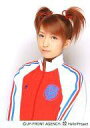 【中古】生写真(ハロプロ)/アイドル/モーニング娘。 モーニング娘。/辻希美/バストアップ・ジャージ赤.白.青・左向き・背景白/公式生写真