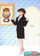 【中古】生写真(ハロプロ)/アイドル/モーニング娘。 モーニング娘。/リンリン/全身・スーツ黒・縄跳び・2Lサイズ/ハロモニ@