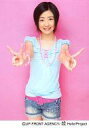 【中古】生写真(ハロプロ)/アイドル/Berryz工房 Berryz工房/清水佐紀/膝上・衣装水色・両手ピース・背景ピンク/公式生写真(3)